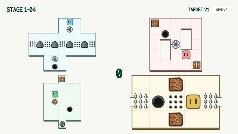4 SCREENS, 1 MOVE
