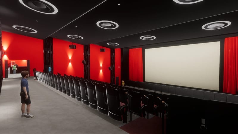 ？？がつくった映画館